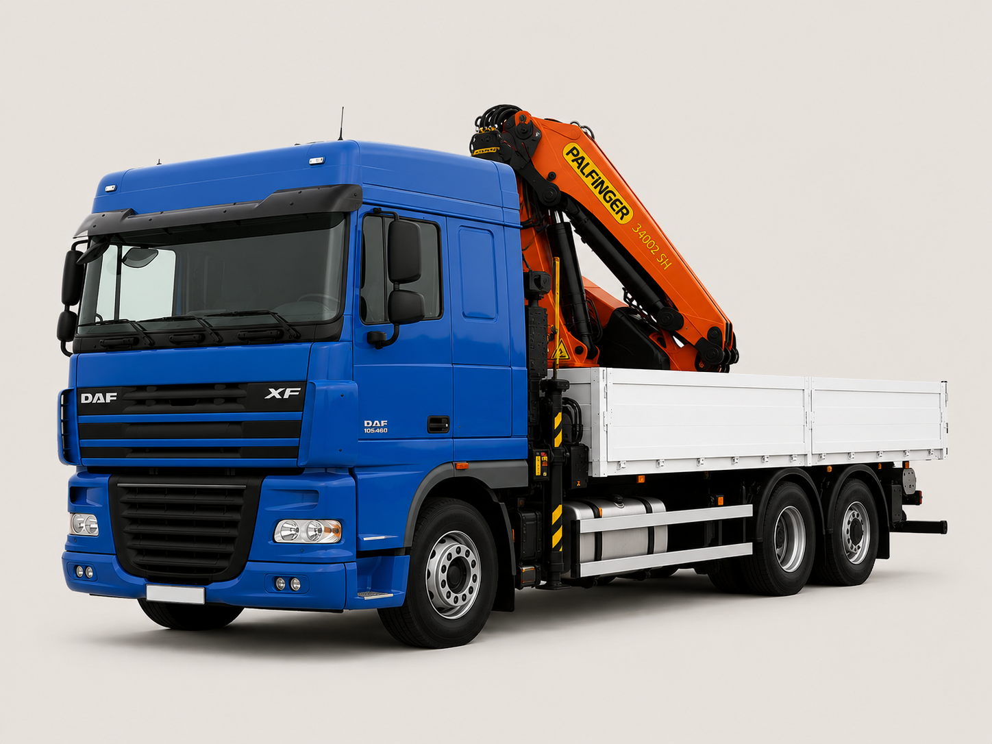 DAF XF 105.460 με γερανό Palfinger 34002SH της Total Rent